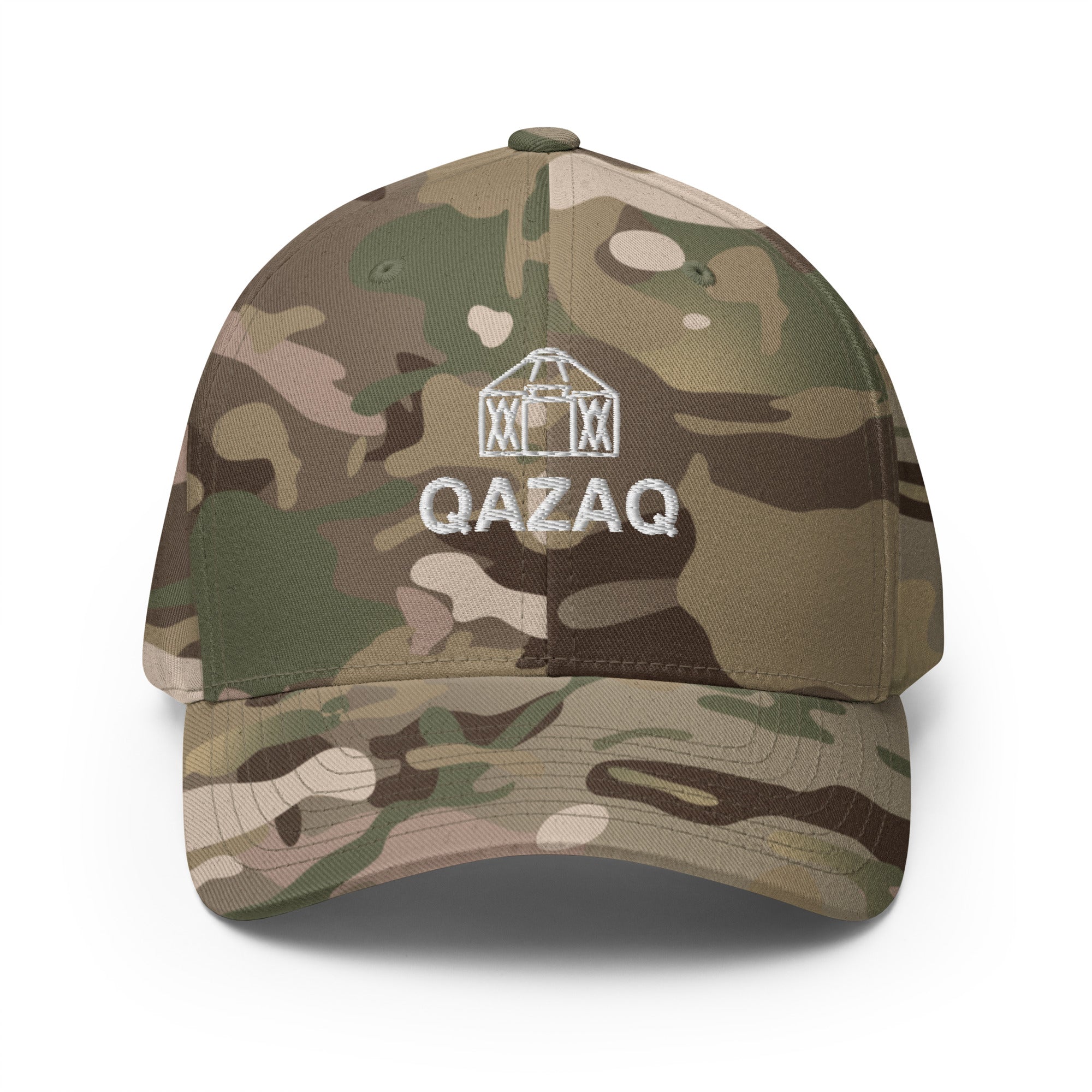 Qazaq Yurt Embroidery Structured Twill Cap