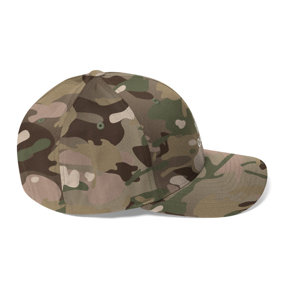 Qazaq Yurt Embroidery Structured Twill Cap