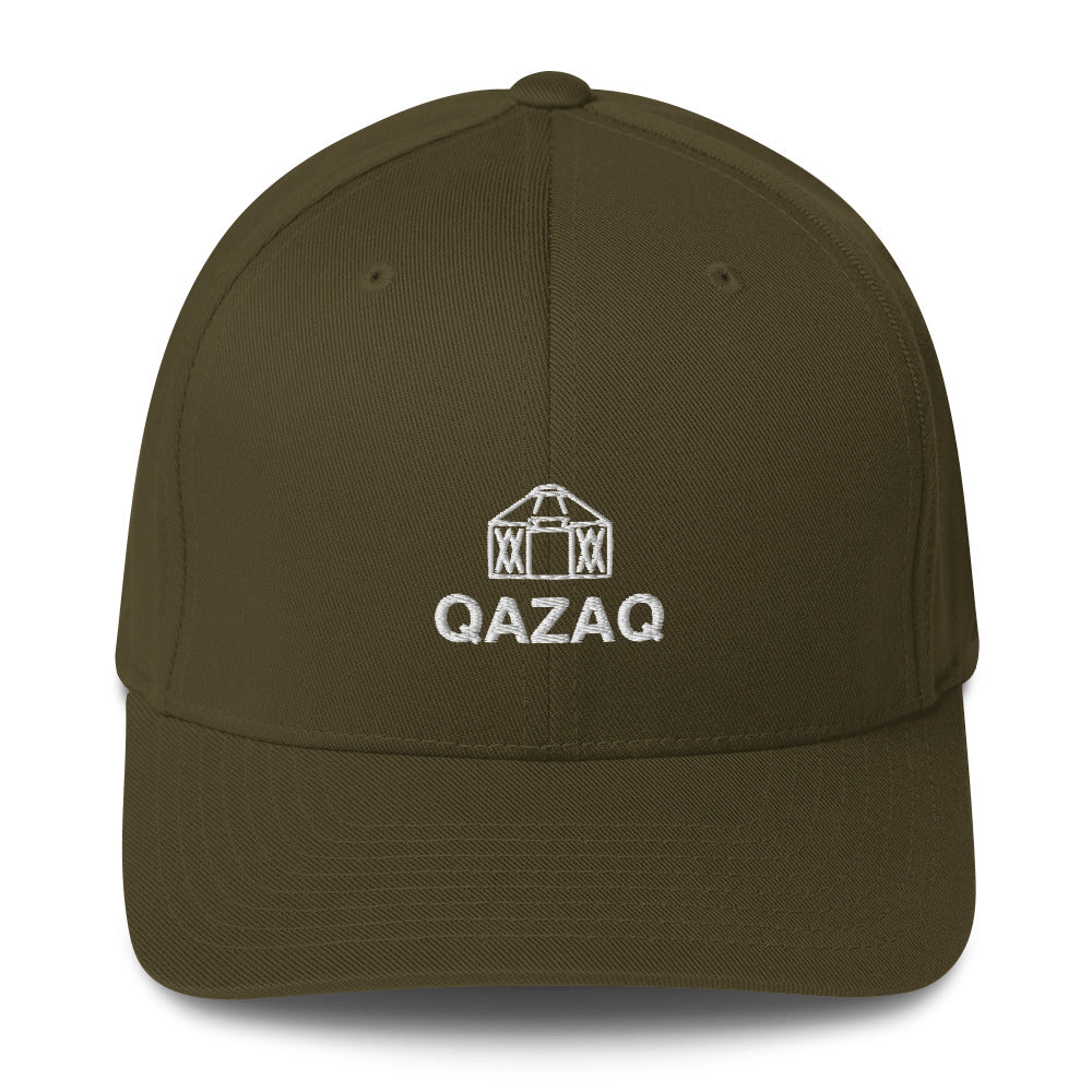 Qazaq Yurt Embroidery Structured Twill Cap