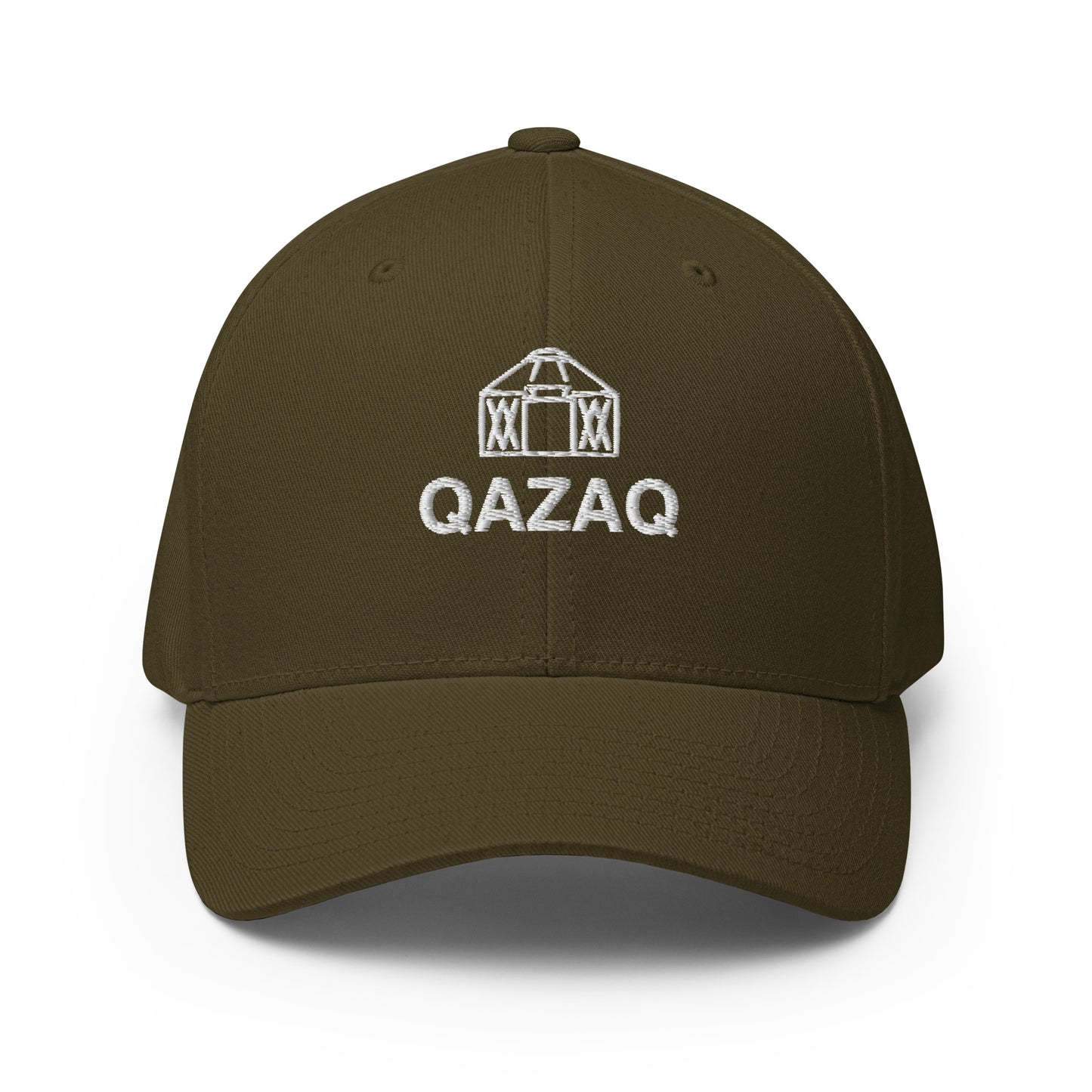 Qazaq Yurt Embroidery Structured Twill Cap