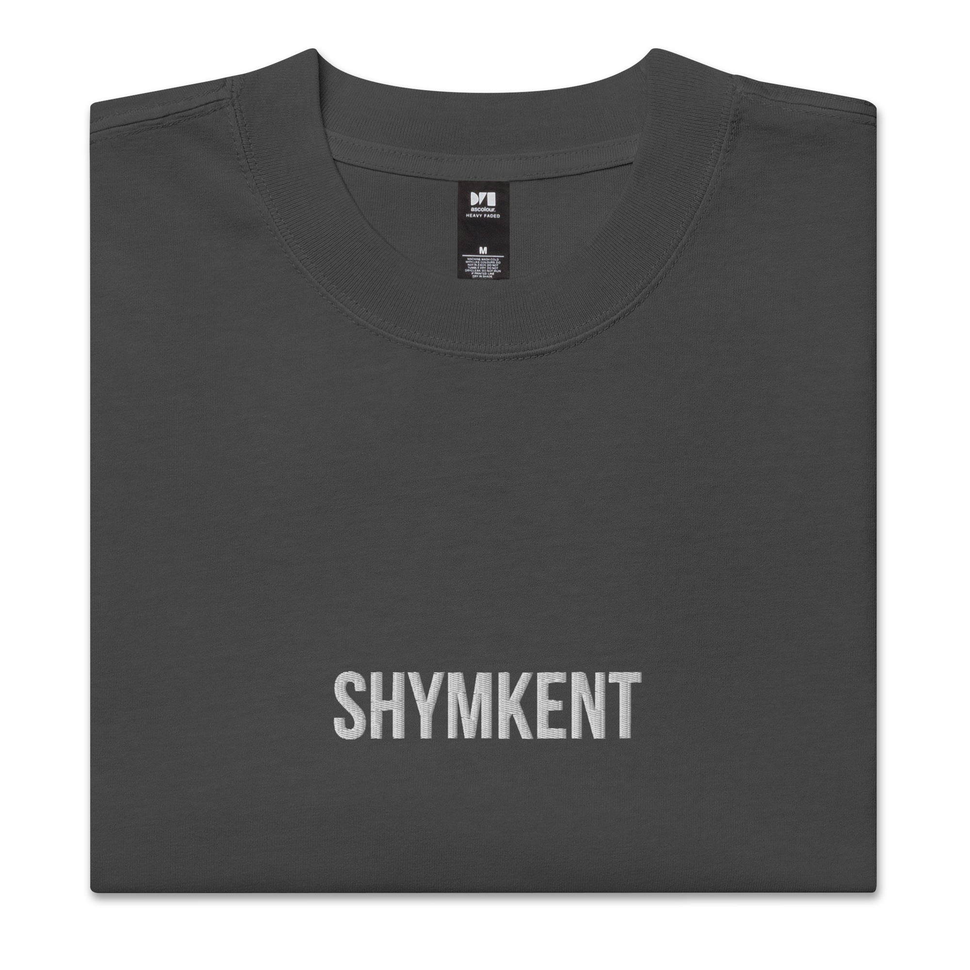 Shymkent KZ 13 Old Embroidered Oversized T-shirt