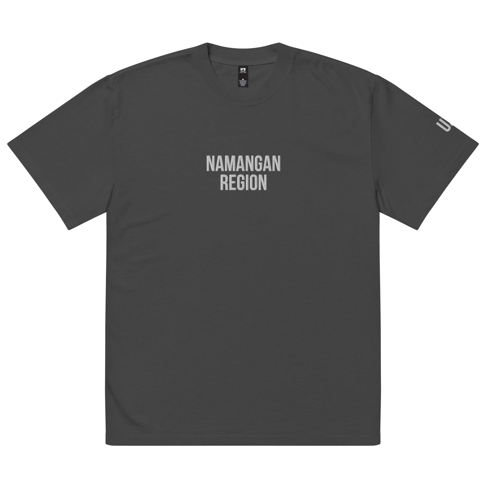 Namangan Region UZB Embroidered Oversized faded t-shirt