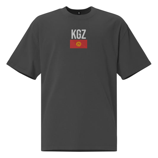 KGZ Embroidered Oversized T-shirt