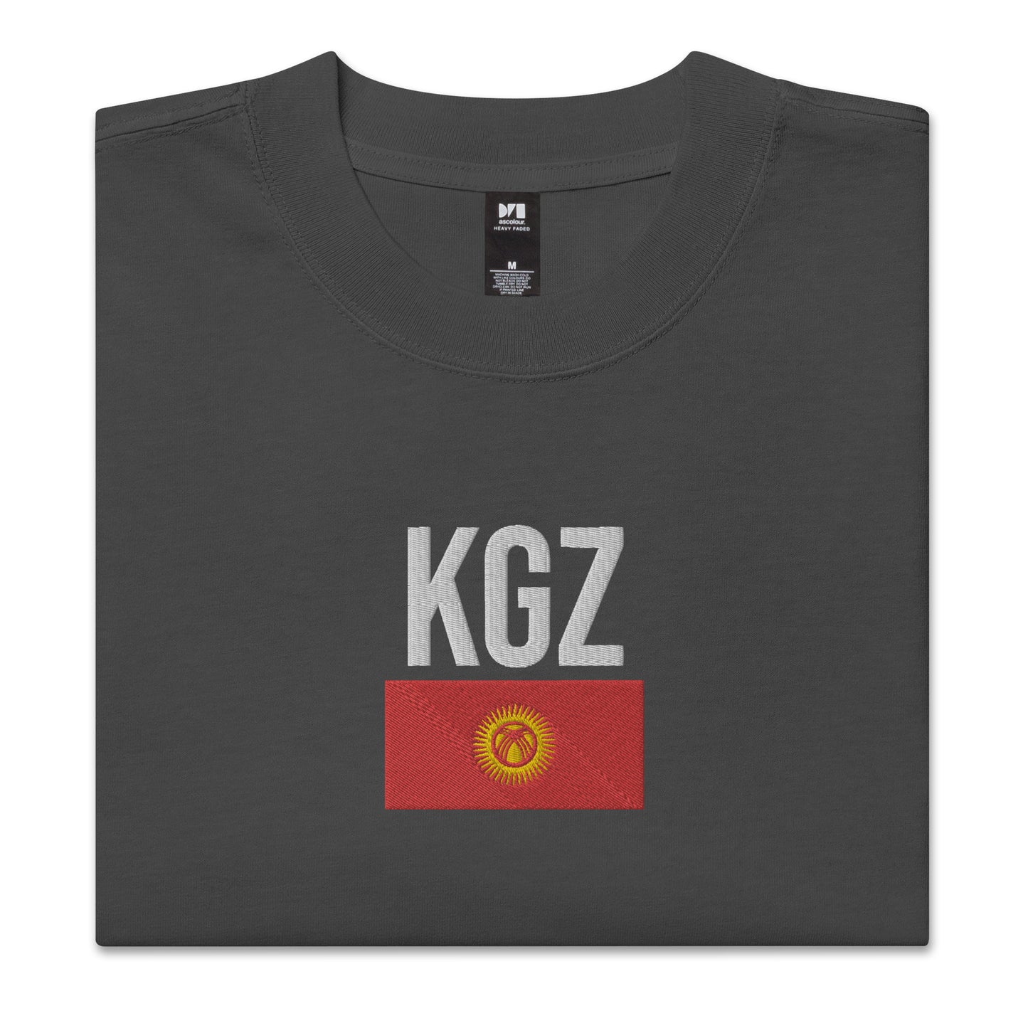 KGZ Embroidered Oversized T-shirt