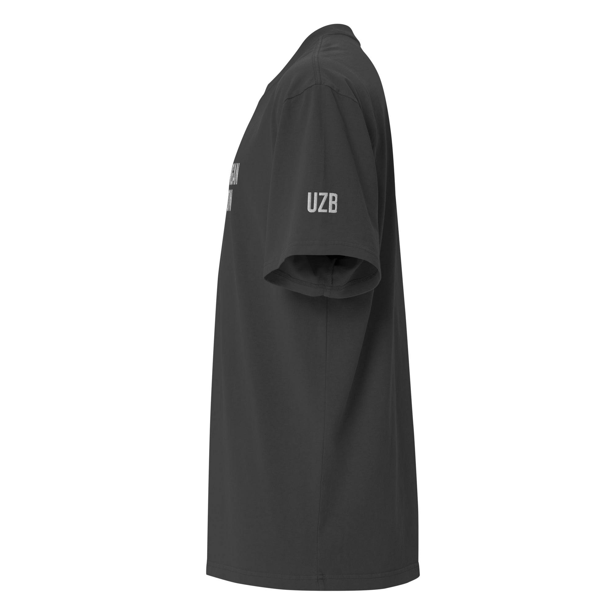 Namangan Region UZB Embroidered Oversized faded t-shirt