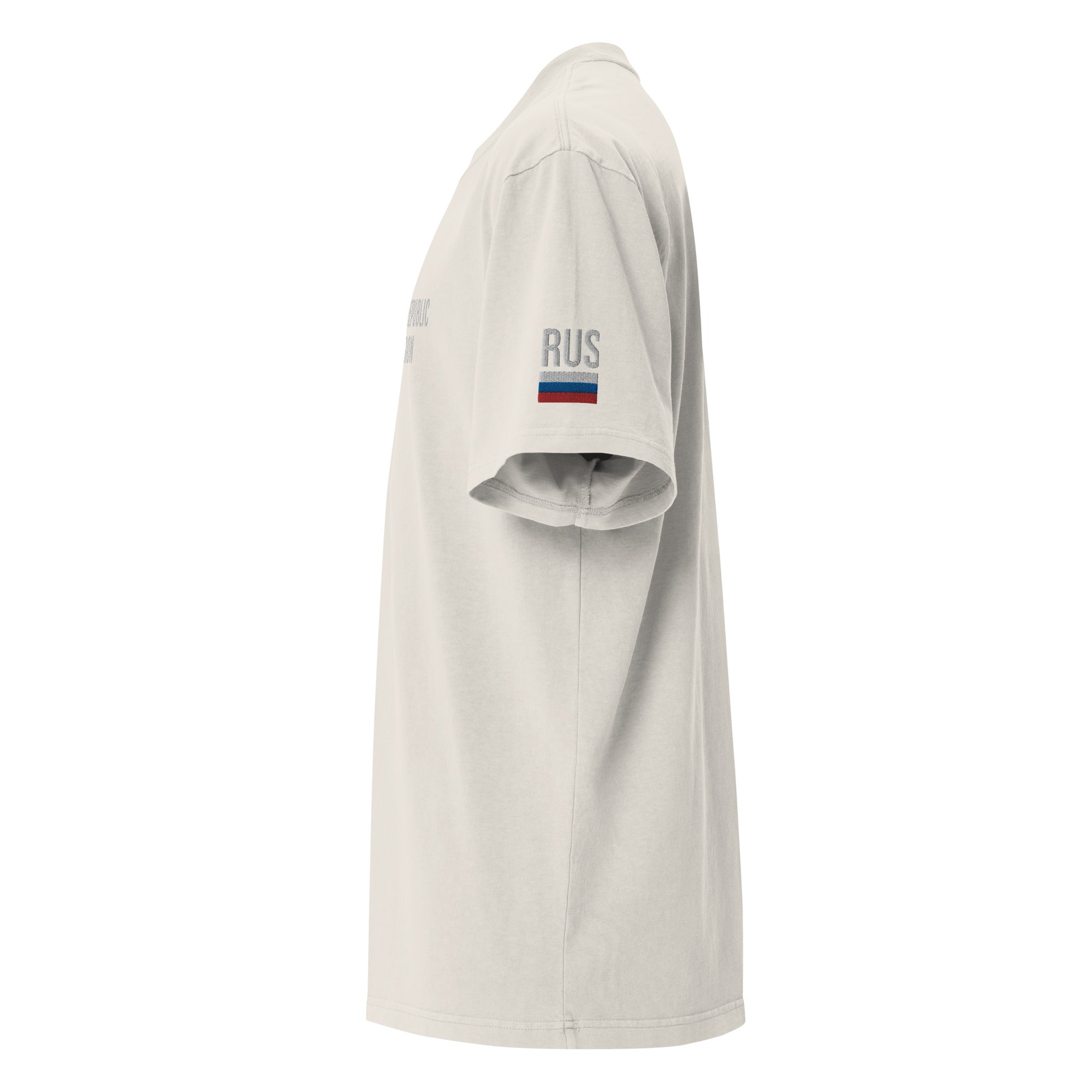 CHECHEN REPUBLIC REGION 95 REGION Oversized faded t-shirt EMB