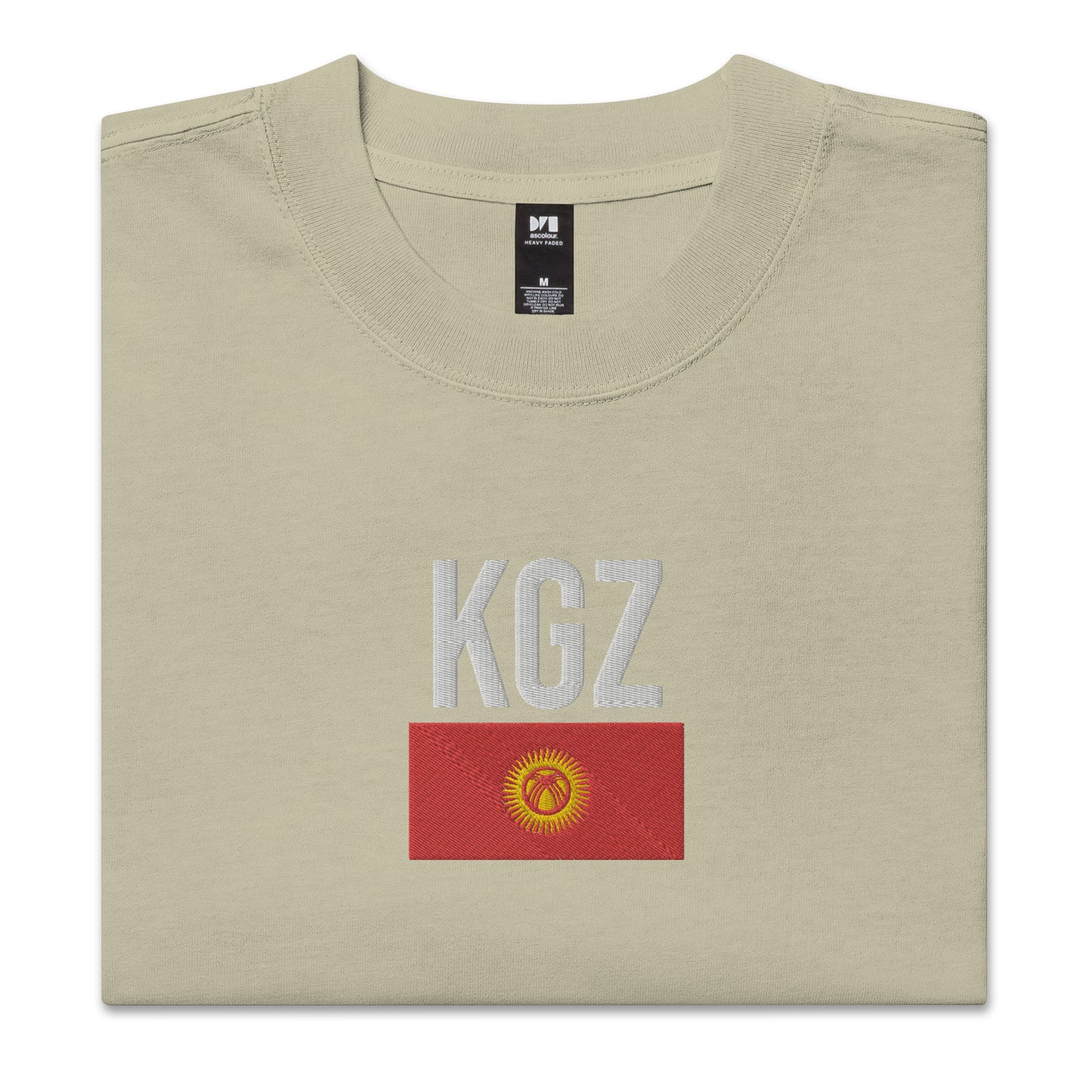 KGZ Embroidered Oversized T-shirt