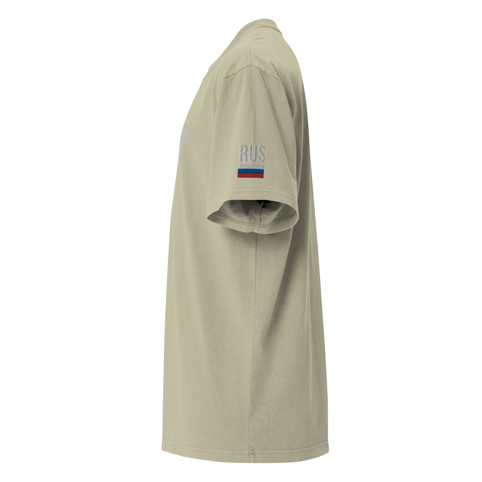 CHECHEN REPUBLIC REGION 95 REGION Oversized faded t-shirt EMB