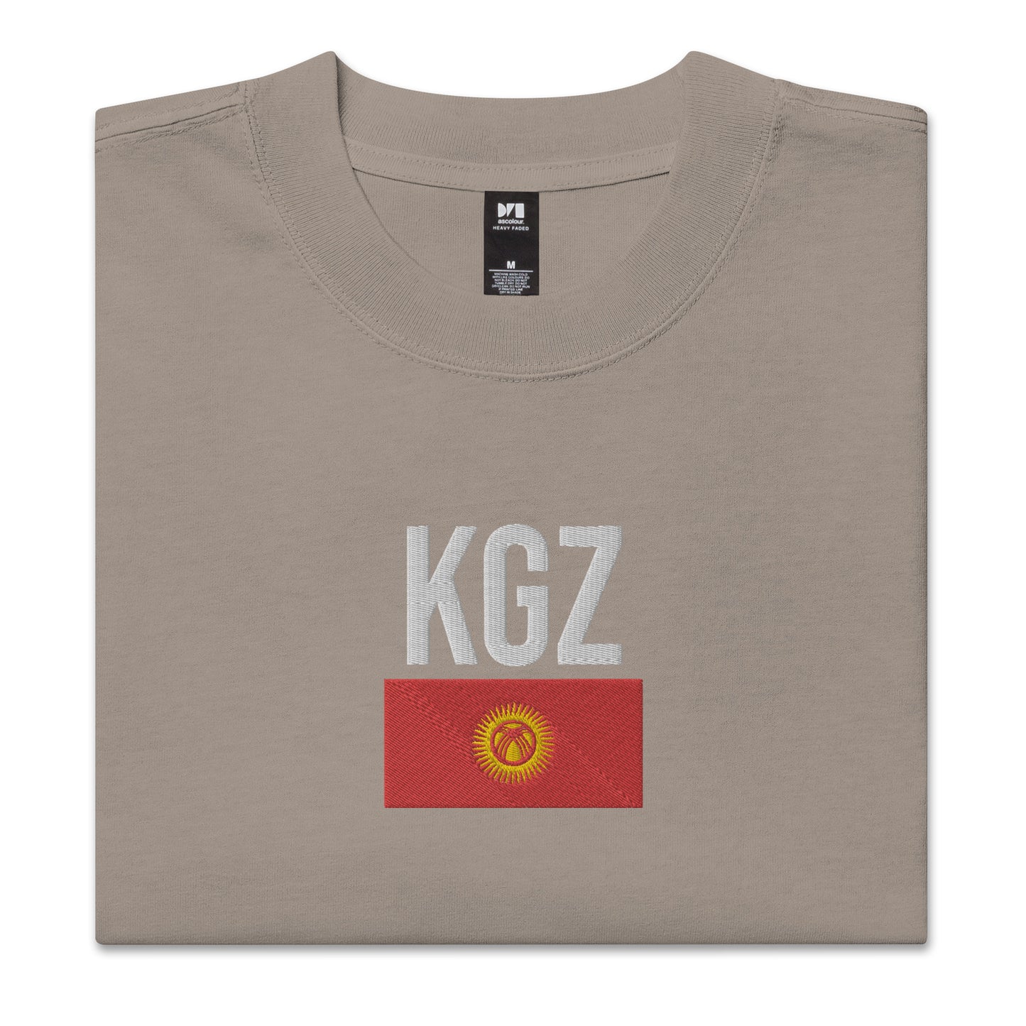 KGZ Embroidered Oversized T-shirt