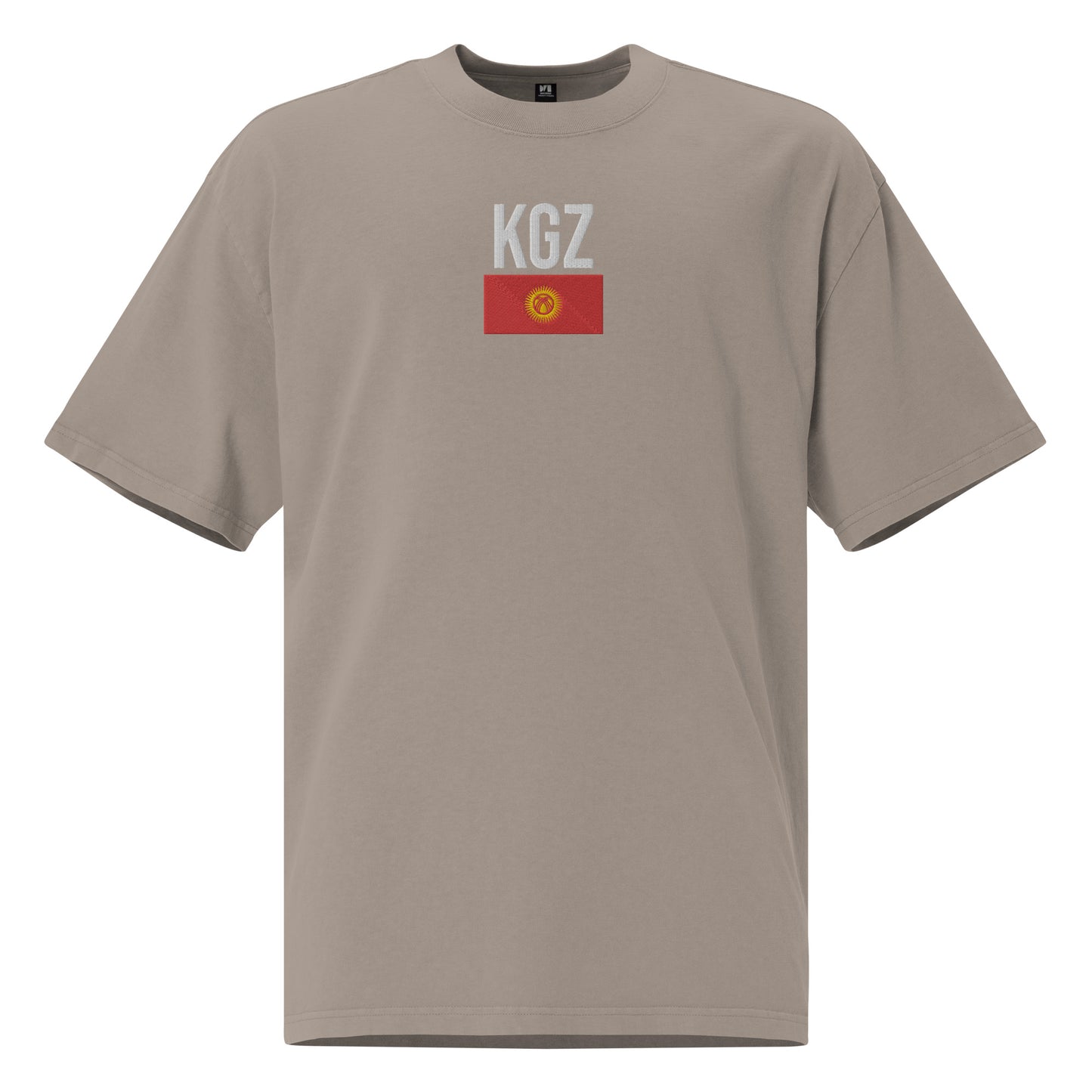 KGZ Embroidered Oversized T-shirt