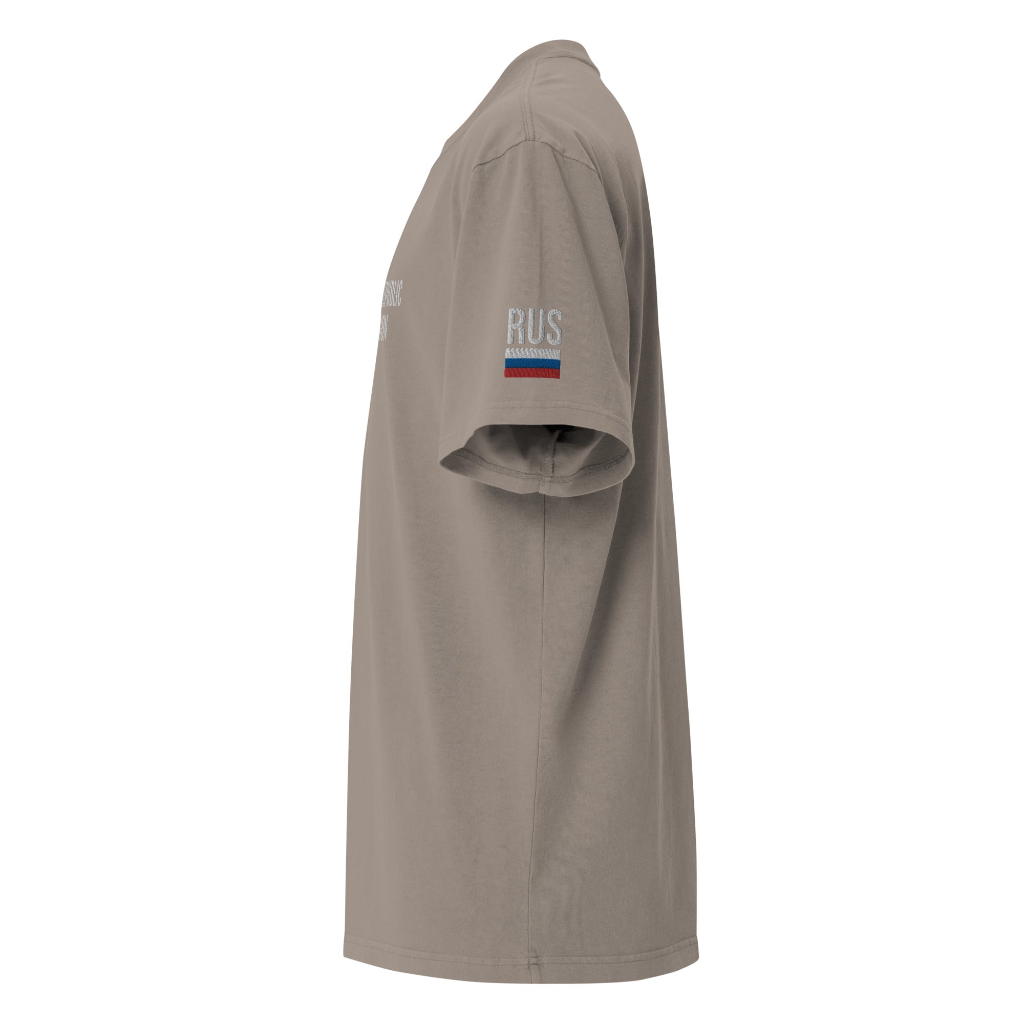 CHECHEN REPUBLIC REGION 95 REGION Oversized faded t-shirt EMB