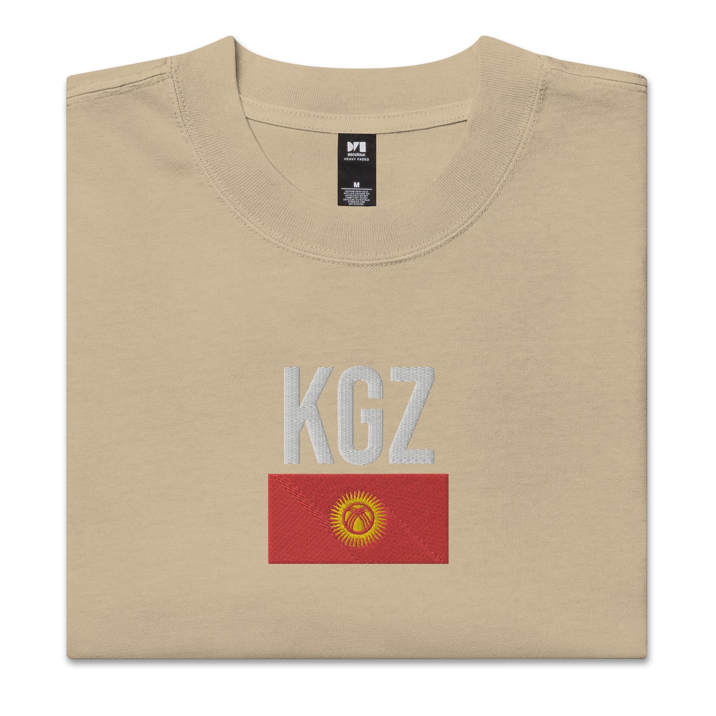 KGZ Embroidered Oversized T-shirt