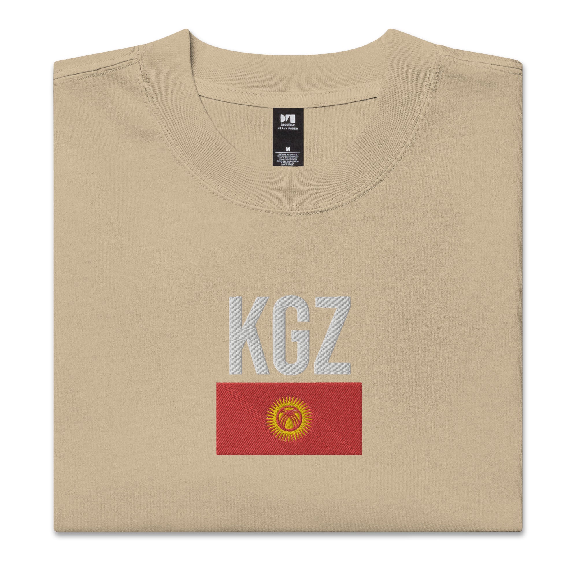 KGZ Embroidered Oversized T-shirt