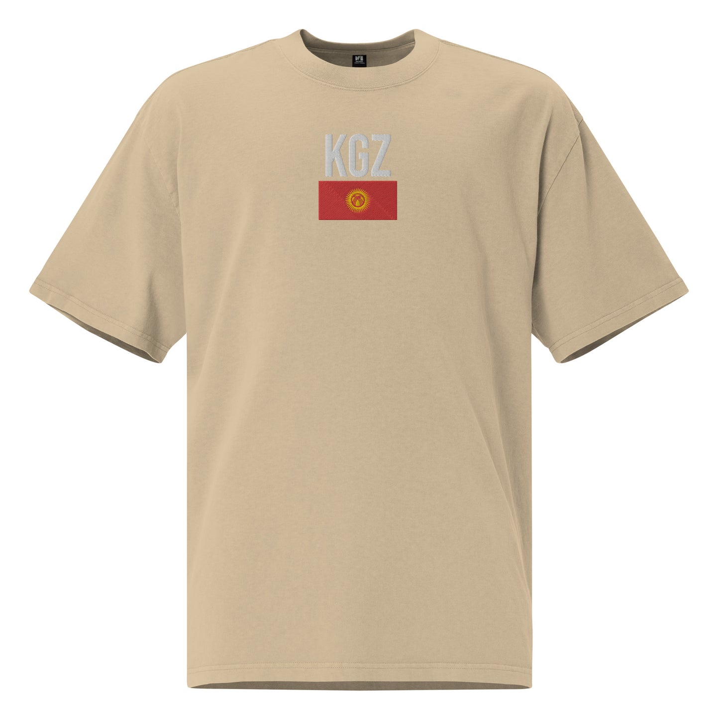 KGZ Embroidered Oversized T-shirt