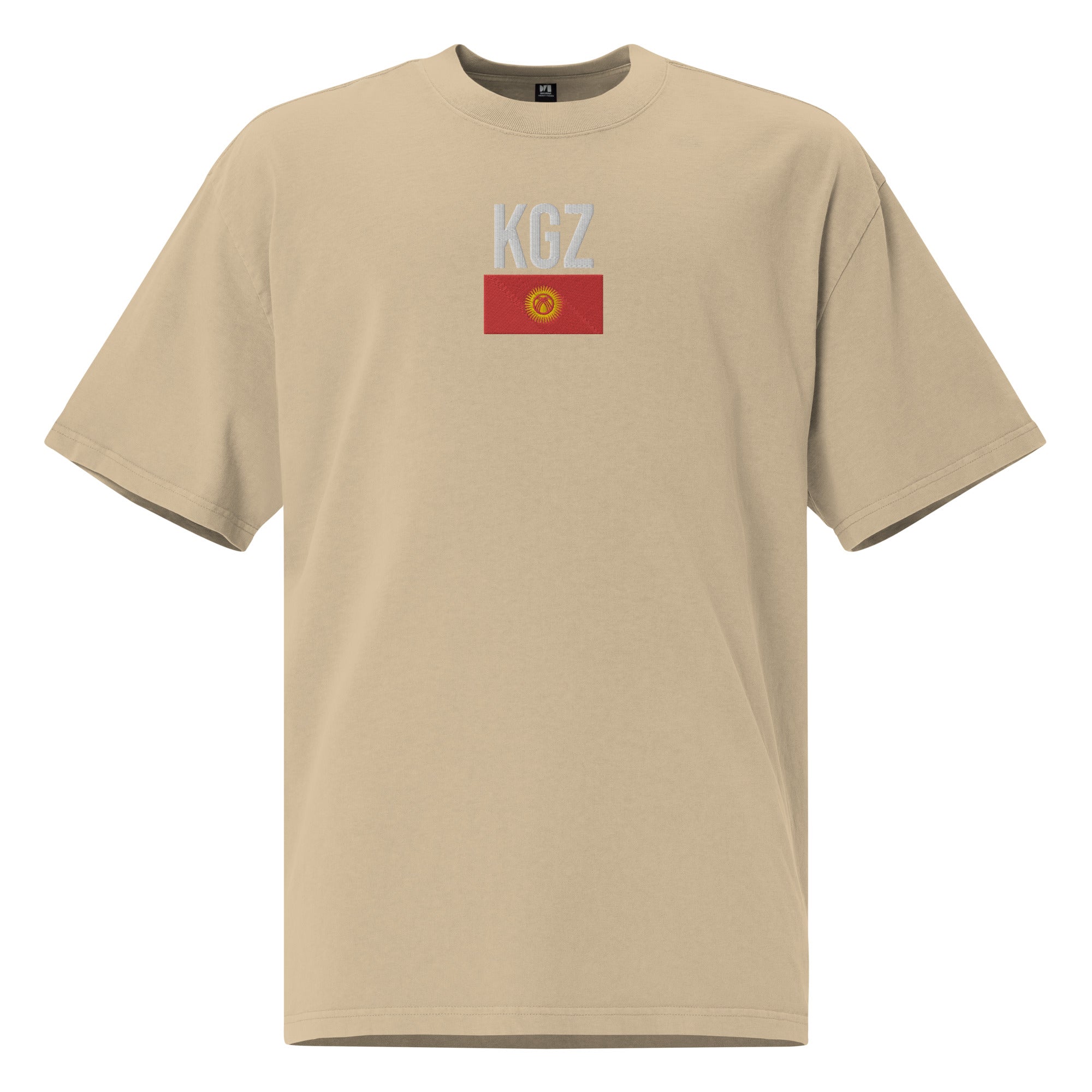 KGZ Embroidered Oversized T-shirt