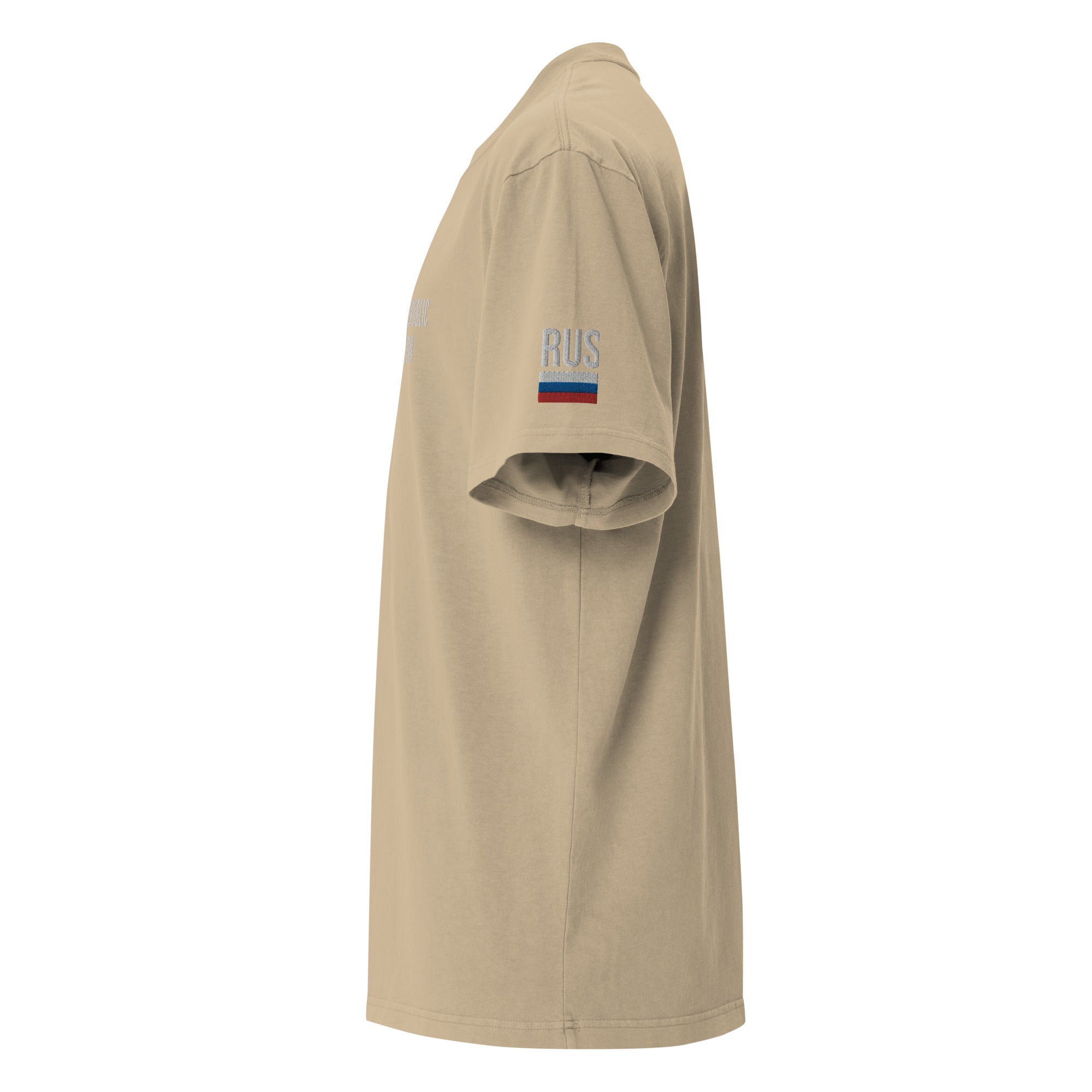 CHECHEN REPUBLIC REGION 95 REGION Oversized faded t-shirt EMB