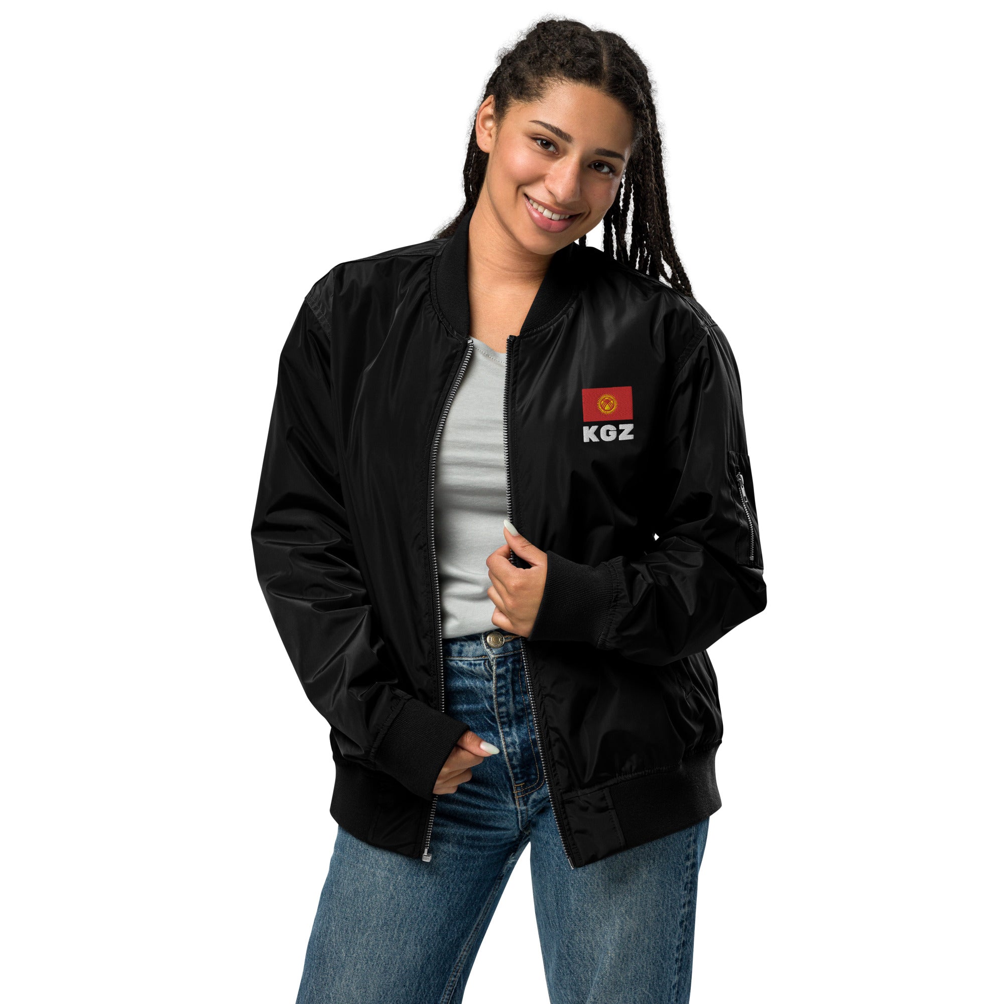 KGZ Premium Recycled Bomber Jacket