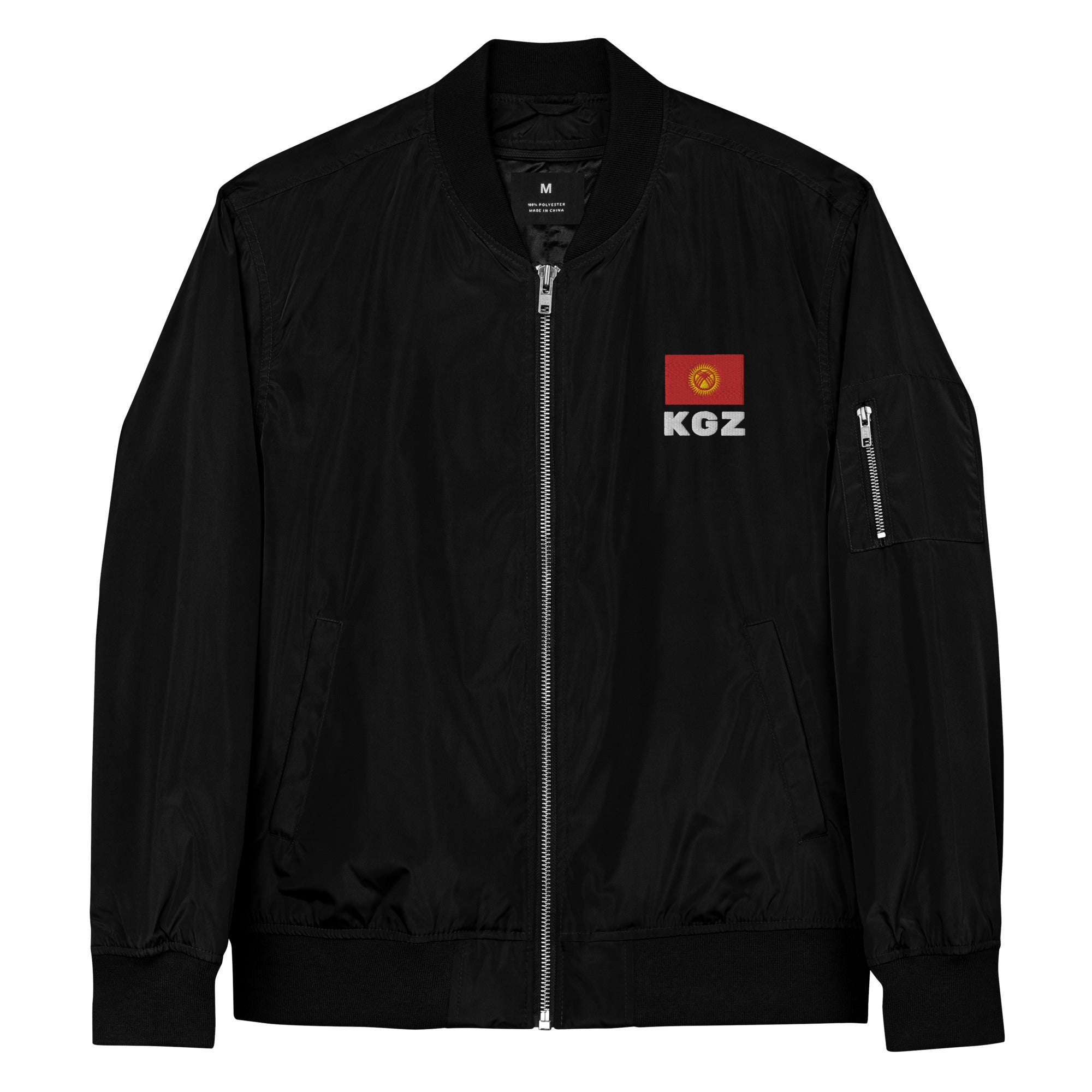 KGZ Premium Recycled Bomber Jacket