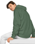 Qazaq EMB Premium Unisex pigment-dyed hoodie