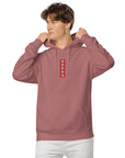 Qazaq EMB Premium Unisex pigment-dyed hoodie