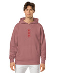 Qazaq EMB Premium Unisex pigment-dyed hoodie