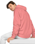 Kazakh Cutout EMB Premium Unisex pigment-dyed hoodie