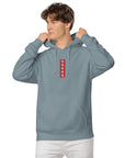 Qazaq EMB Premium Unisex pigment-dyed hoodie