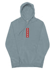 Qazaq EMB Premium Unisex pigment-dyed hoodie
