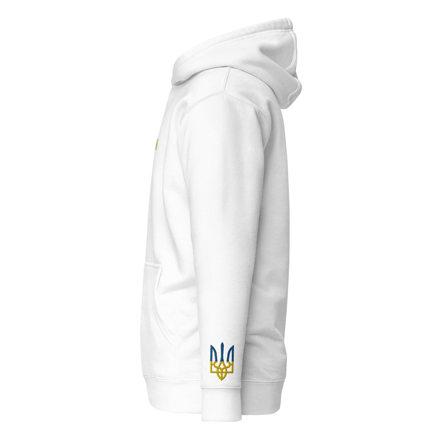 Slava Ukraini Embroidery Unisex Hoodie