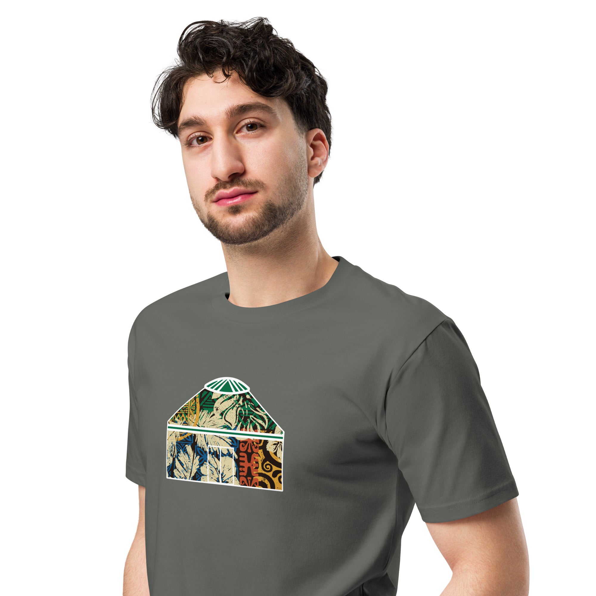 Yurt Green Art Unisex T-shirt