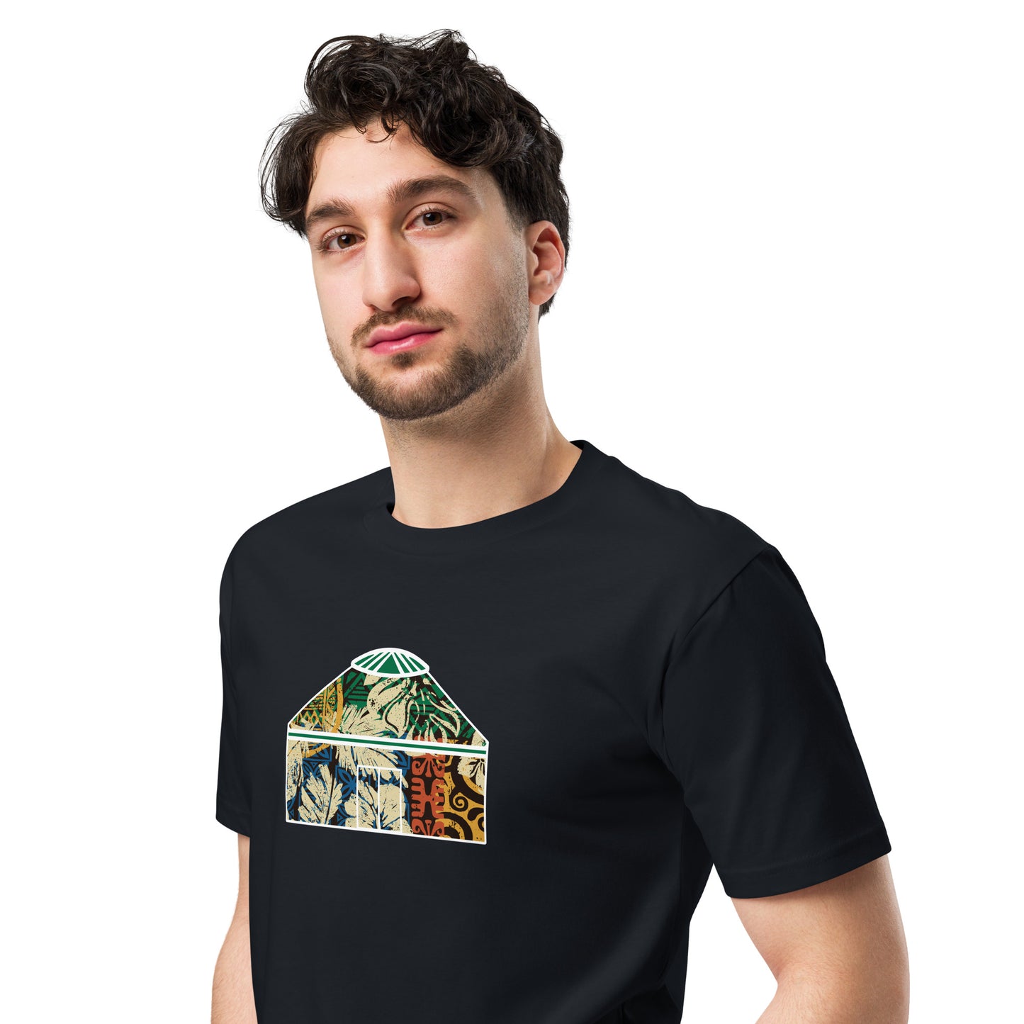 Yurt Green Art Unisex T-shirt