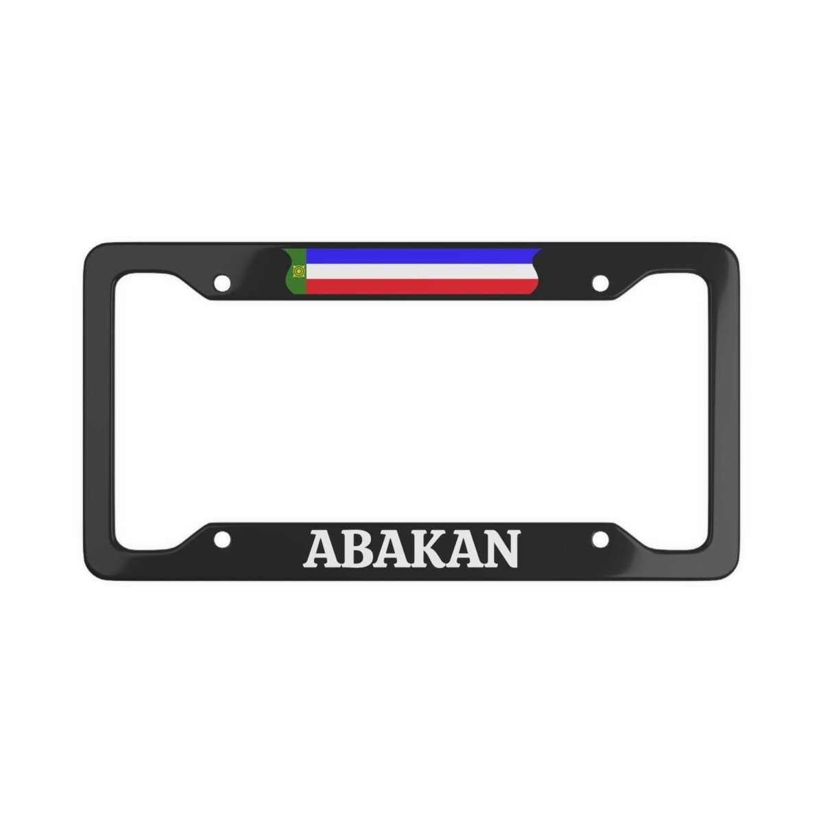 Abakan, Khakassia License Plate Frame - Cultics