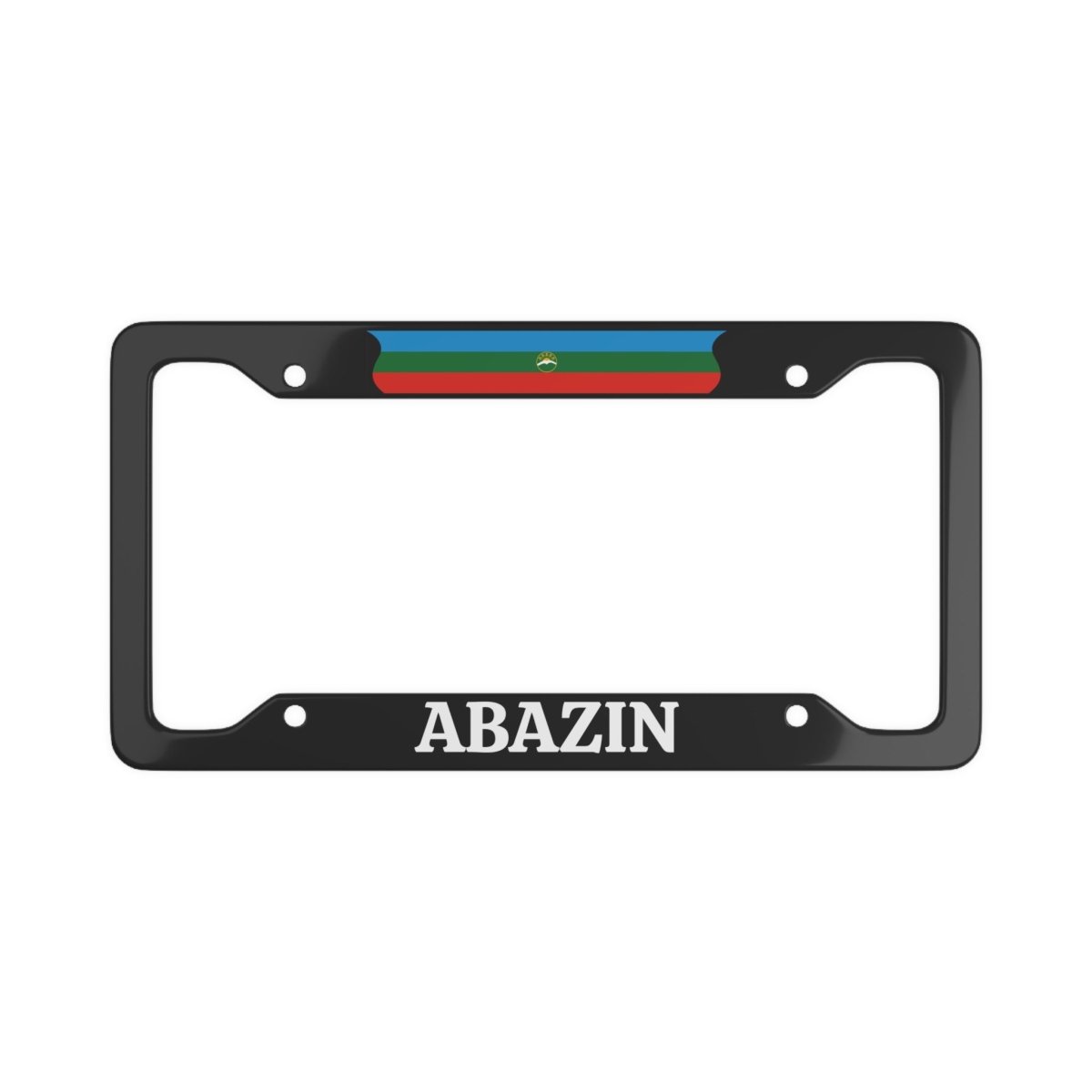 Abazin License Plate Frame Cultics Abazin License Plate Frame Cultics