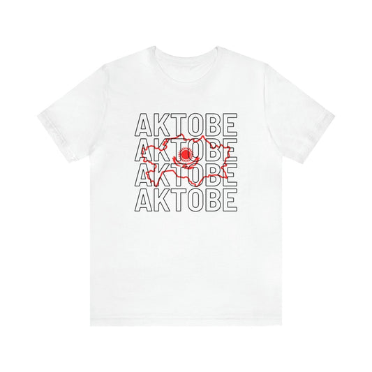 AKTOBE Map Unisex T-Shirt - Cultics
