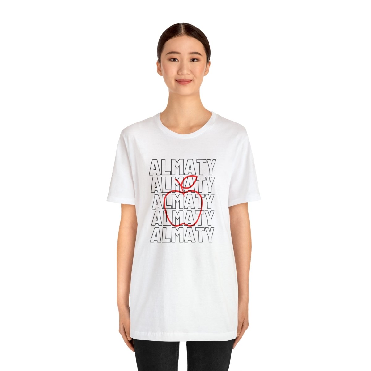 Almaty Apple Unisex T-Shirt - Cultics