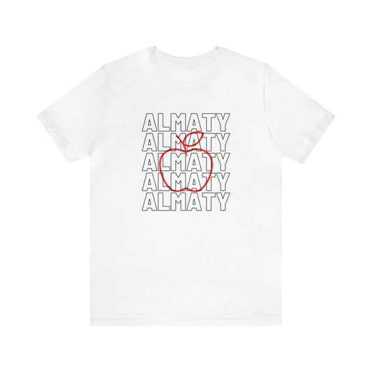 Almaty Apple Unisex T-Shirt - Cultics
