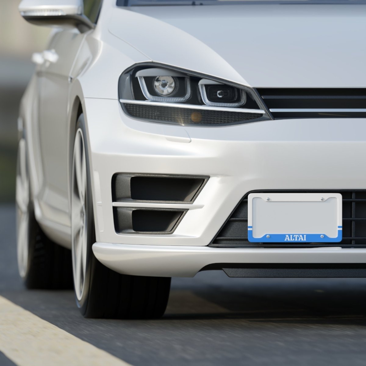 Altai Colorful License Plate Frame - Cultics
