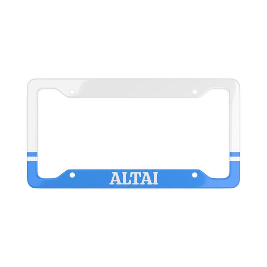 Altai Colorful License Plate Frame - Cultics