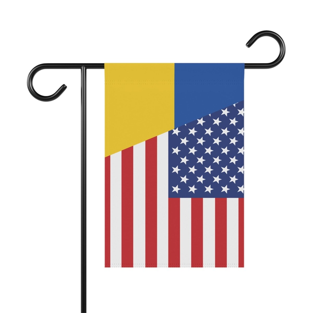 Americans support Ukraine Flag Garden & House Banner - Cultics