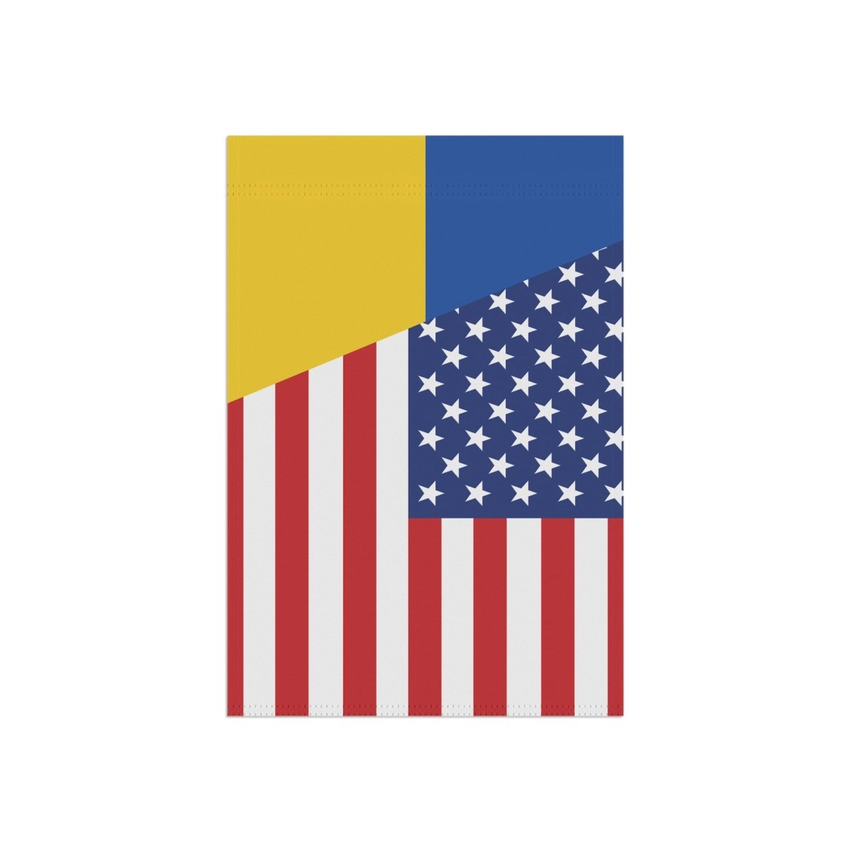 Americans support Ukraine Flag Garden & House Banner - Cultics