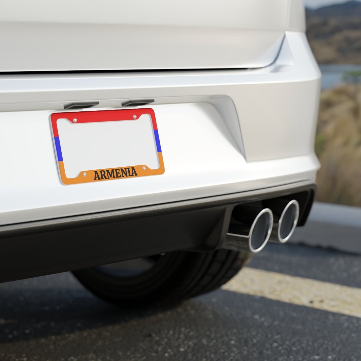 Armenia Colorful License Plate Frame - Cultics