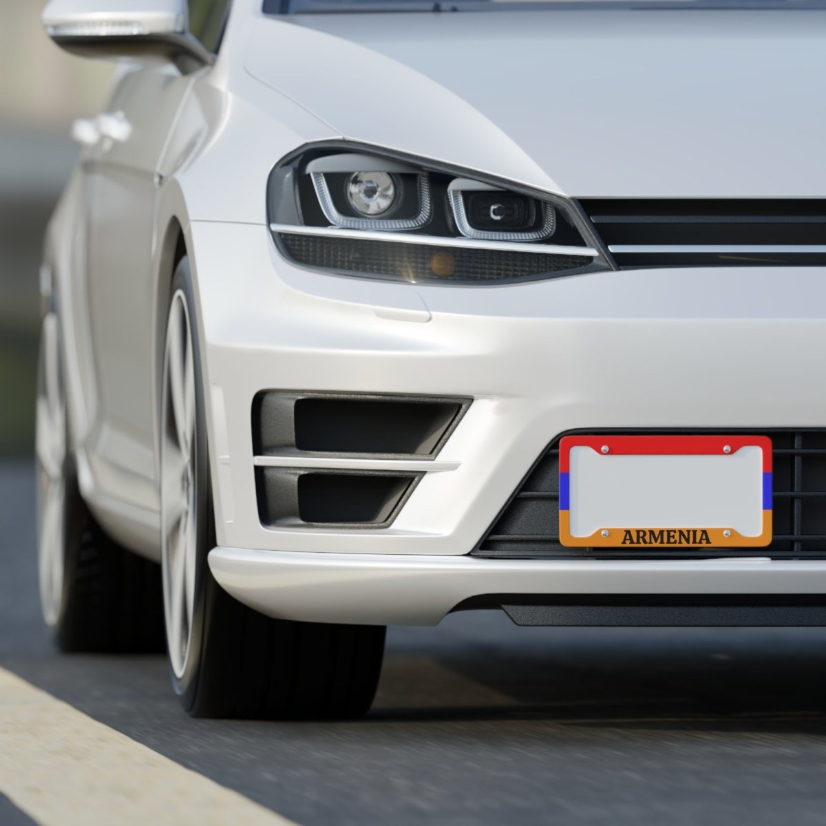 Armenia Colorful License Plate Frame - Cultics