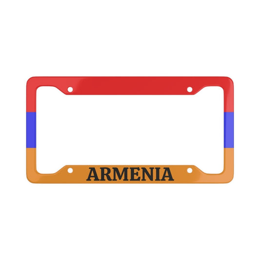 Armenia Colorful License Plate Frame - Cultics