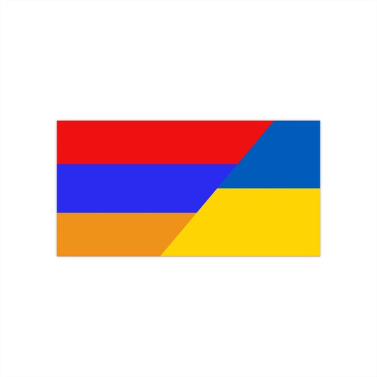 Armenia supports Ukraine Bumper Stickers - Cultics