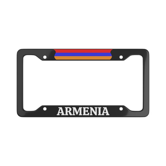 ARMENIA with flag License Plate Frame - Cultics