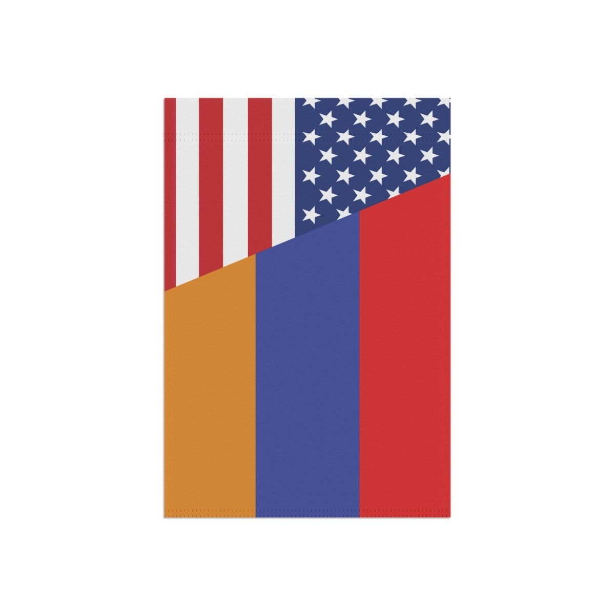 Armenian American Flag Garden & House Banner - Cultics