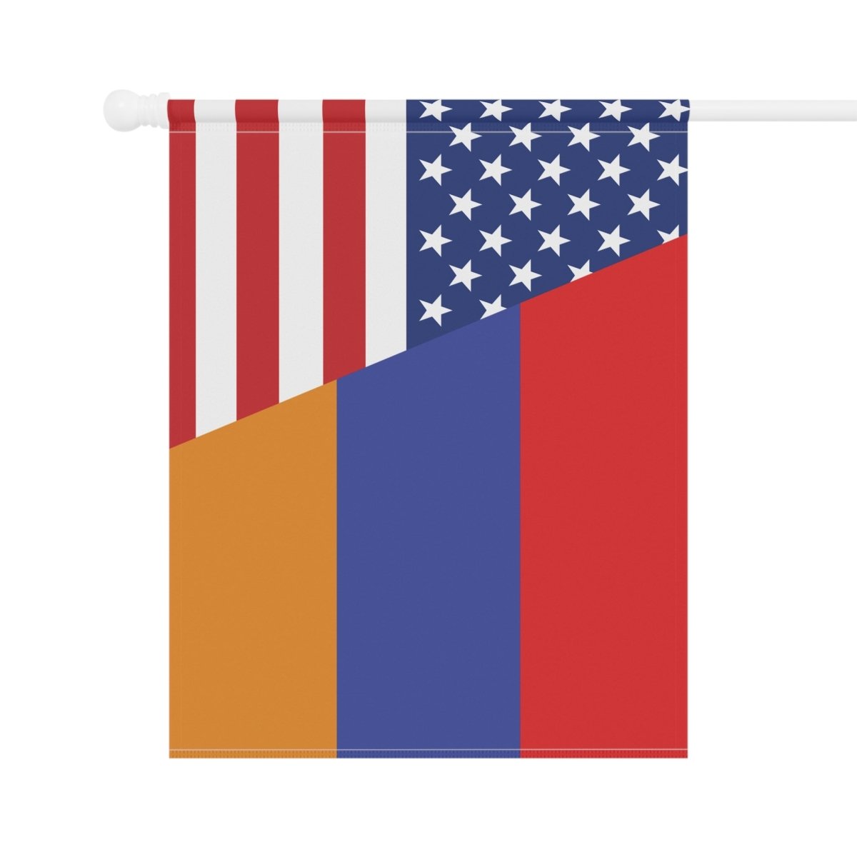 Armenian American Flag Garden & House Banner - Cultics