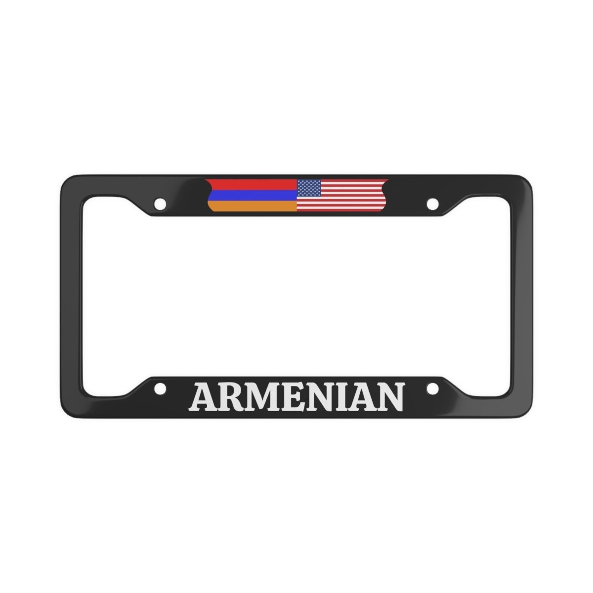 Armenian American License Plate Frame - Cultics