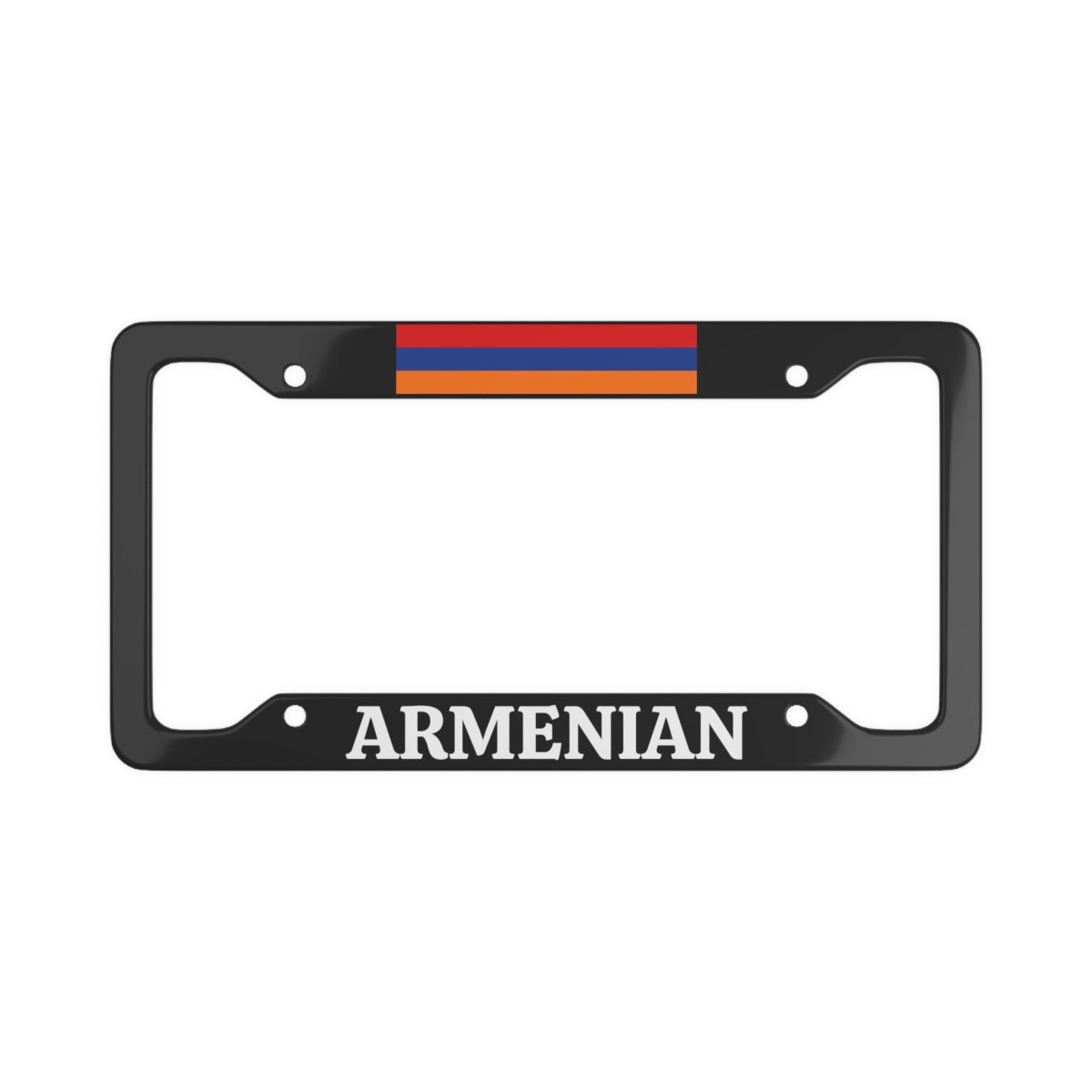 ARMENIAN with flag License Plate Frame - Cultics