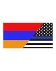 Armenians Support US Police Flag Bumper Stickers - Cultics